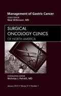 Cover: Management of Gastric Cancer, An Issue of Surgical Oncology Clinics: Volume 21-1 - Saunders