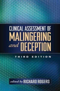 Abbildung von: Clinical Assessment of Malingering and Deception, Third Edition - Guilford Press