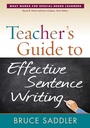 Cover: Teacher's Guide to Effective Sentence Writing - The Guilford Press