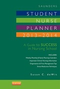 Cover: Saunders Student Nurse Planner, 2013-2014 - Saunders