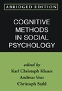 Cover: Cognitive Methods in Social Psychology - Guilford Press