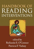 Cover: Handbook of Reading Interventions - Guilford Press