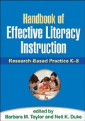 Cover: Handbook of Effective Literacy Instruction - The Guilford Press