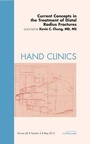 Cover: Current Concepts in the Treatment of Distal Radius Fractures, An Issue of Hand Clinics: Volume 28-2 - Saunders