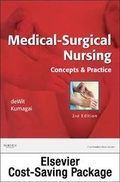 Cover: Medical-Surgical Nursing - Text and Study Guide Package - Saunders