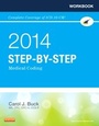 Cover: Workbook for Step-by-Step Medical Coding 2014 - Saunders