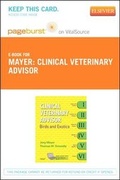 Cover: Clinical Veterinary Advisor - Birds and Exotic Pets 1e - Saunders