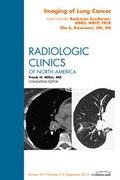 Cover: Imaging of Lung Cancer, An Issue of Radiologic Clinics of North America - Saunders
