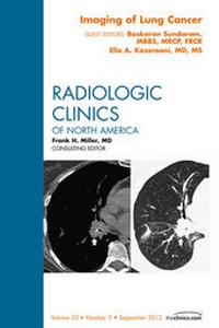 Enlarge image Cover: Imaging of Lung Cancer, An Issue of Radiologic Clinics of North America - Saunders