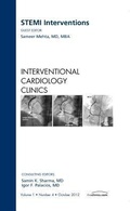 Cover: STEMI Interventions, An issue of Interventional Cardiology Clinics: Volume 1-4 - Saunders