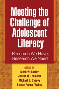 Enlarge image Cover: Meeting the Challenge of Adolescent Literacy - Guilford Publications