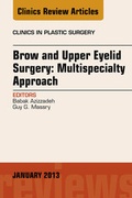 Cover: Brow and Upper Eyelid Surgery: Multispecialty Approach - Saunders