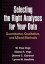 Cover: Selecting the Right Analyses for Your Data - Guilford Press