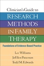 Cover: Clinician's Guide to Research Methods in Family Therapy - Guilford Press