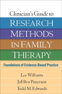 Enlarge image Cover: Clinician's Guide to Research Methods in Family Therapy - Guilford Press