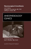 Cover: Neurosurgical Anesthesia, An Issue of Anesthesiology Clinics -E-Book - Saunders