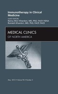 Cover: Immunotherapy in Clinical Medicine, An Issue of Medical Clinics: Volume 96-3 - Saunders