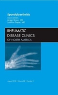Cover: Spondyloarthropathies, An Issue of Rheumatic Disease Clinics: Volume 38-3 - Saunders