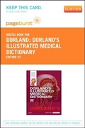 Cover: Dorland's Illustrated Medical Dictionary - Elsevier eBook on Vitalsource (Retail Access Card) - Saunders