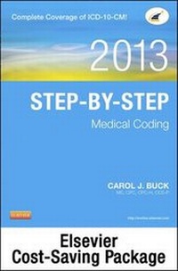 Abbildung von: Medical Coding Online for Step-By-Step Medical Coding 2013 (User Guide, Access Code, Textbook, Workbook), 2013 ICD-9-CM for Hospitals, Volumes 1, 2 & 3 Standard Edition, 2013 HCPCS Level II Standard Edition and 2013 CPT Standard Edition Package - Saunders