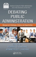 Cover: Debating Public Administration - Routledge