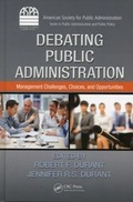 Cover: Debating Public Administration - CRC Press