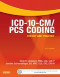 Cover: ICD-10-CM/PCS Coding: Theory and Practice 2014 - Saunders