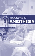 Cover: Advances in Anesthesia 2013 - Elsevier