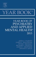 Cover: Year Book of Psychiatry and Applied Mental Health 2013 - Elsevier