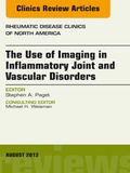 Cover: The Use of Imaging in Inflammatory Joint and Vascular Disorders, An Issue of Rheumatic Disease Clinics - Elsevier