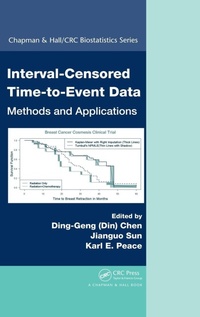 Enlarge image Cover: Interval-Censored Time-to-Event Data - CRC Press