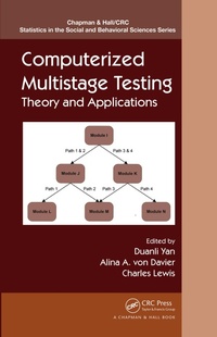 Enlarge image Cover: Computerized Multistage Testing - Chapman & Hall/CRC