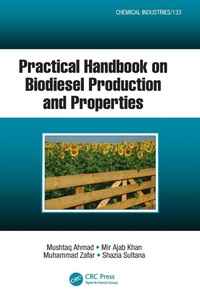 Enlarge image Cover: Practical Handbook on Biodiesel Production and Properties - CRC Press