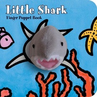 Enlarge image Cover: Little Shark: Finger Puppet Book - Chronicle Books