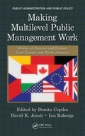Cover: Making Multilevel Public Management Work - Routledge
