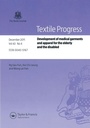 Cover: Development of Medical Garments and Apparel for the Elderly and the Disabled - CRC Press