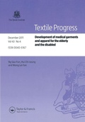 Cover: Development of Medical Garments and Apparel for the Elderly and the Disabled - CRC Press