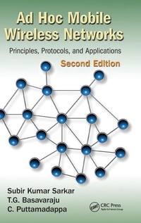 Enlarge image Cover: Ad Hoc Mobile Wireless Networks - CRC Press