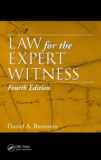 Abbildung von: Law for the Expert Witness - Routledge