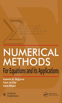 Abbildung von: Numerical Methods for Equations and its Applications - CRC Press