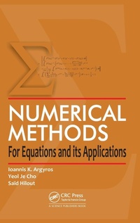 Abbildung von: Numerical Methods for Equations and its Applications - Science Publishers,U.S.