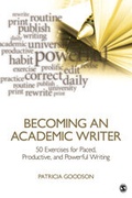 Cover: Becoming an Academic Writer - SAGE Publications Inc