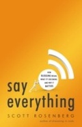 Cover: Say Everything - Crown Publishing Group