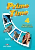 Cover: Prime Time (International): Workbook & Grammar Book 4 - Express Publishing UK Ltd