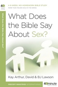 Cover: What Does the Bible Say About Sex? - Waterbrook Press (A Division of Random House Inc)