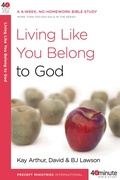 Cover: Living Like you Belong to God - Waterbrook Press (A Division of Random House Inc)