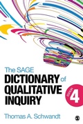 Cover: The SAGE Dictionary of Qualitative Inquiry - SAGE Publications Inc