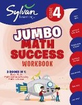 Cover: 4th Grade Jumbo Math Success Workbook - Sylvan Learning Publishing