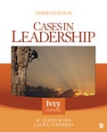 Cover: Cases in Leadership - SAGE Publications Inc