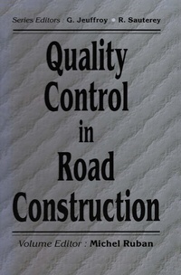 Abbildung von: Quality Control in Road Construction - A A Balkema Publishers